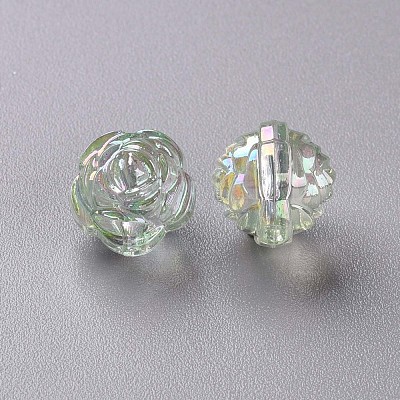 Transparent Acrylic Beads TACR-S154-33C-327-1