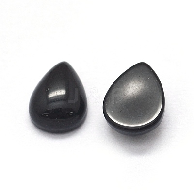 Natural Obsidian Cabochons G-O175-22-10-1