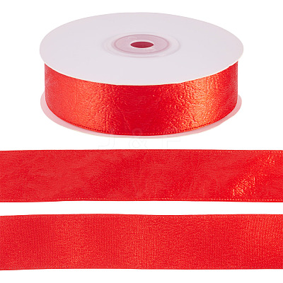 1 Roll Imitation Leather Polyester Ribbon LC-TA0001-02E-1