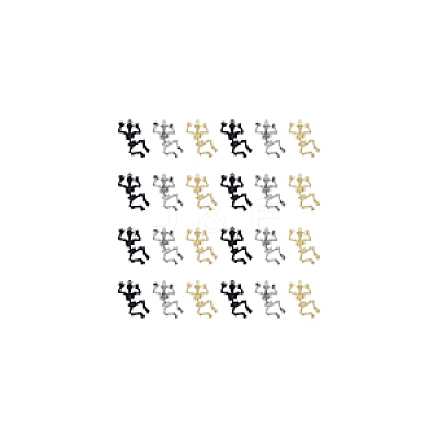 12Pcs 3 Colors Halloween Alloy Pendants FIND-DC0003-08-1