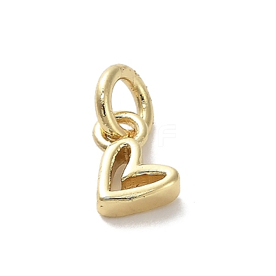 Golden Brass Charms KK-H493-01G-10-1