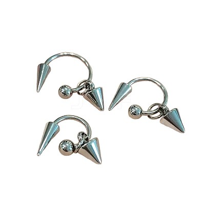 304 Stainless Steel Dangle Stud Earrings FS-WG2B7D5-03-1