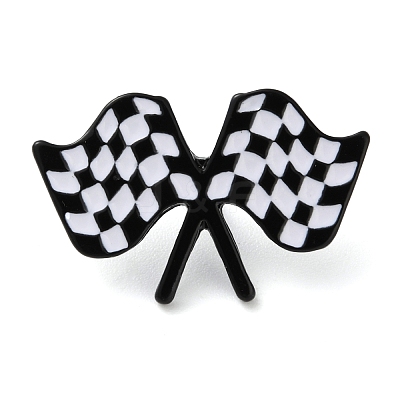 Black Alloy Brooches JEWB-H025-03EB-05-1