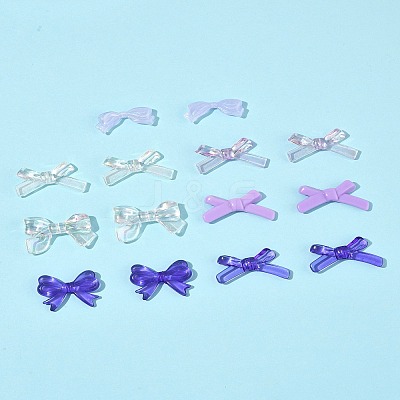 70Pcs 7 Styles Opaque & Transparent Acrylic Beads MACR-FS0002-15-1