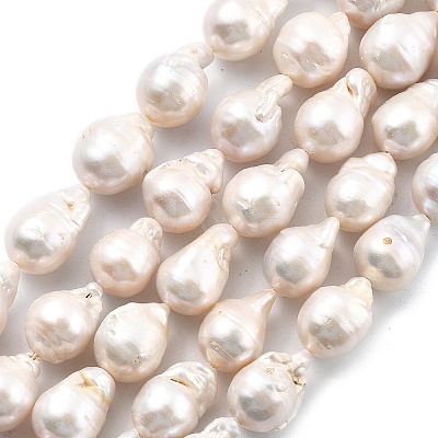 Natural Nucleated Pearl Beads Strands PEAR-B004-15I-04A-1