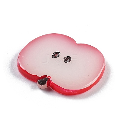 Luminous Resin Fruit Slice Display Decoration DJEW-B014-1