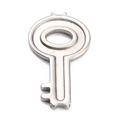 304 Stainless Steel Pendant Cabochon Settings For Enamel STAS-Z033-02P-1