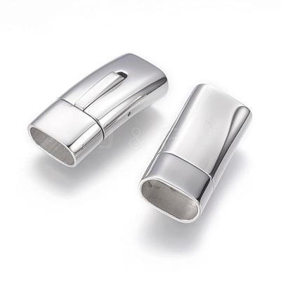 Tarnish Resistant 304 Stainless Steel Bayonet Clasps STAS-G143-31A-1