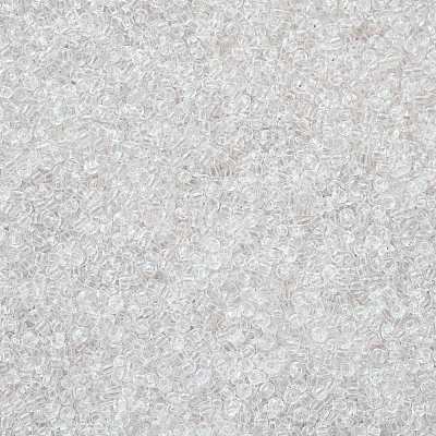 Clear 11/0 FGB Grade A Round Transparent Glass Seed Beads X-SEED-Q006-F04-1