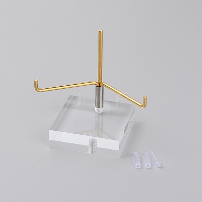 Transparent Acrylic Mineral Crystal ODIS-WH00011-16A-1