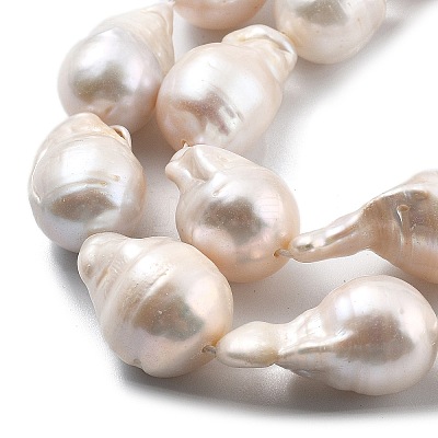 Natural Nucleated Pearl Beads Strands PEAR-B004-15I-04A-1