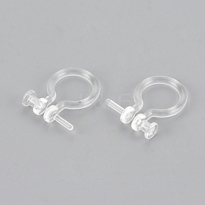 Plastic Clip-on Earring Findings KY-S155-05-1