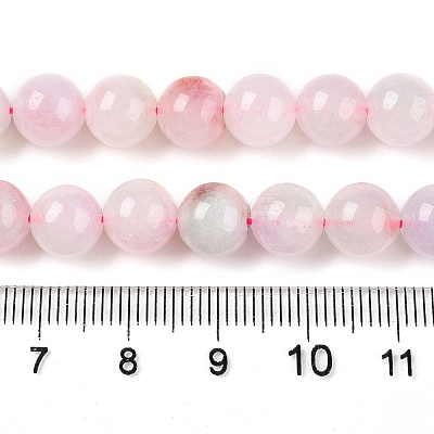 Dyed Natural White Jade Beads Strands G-T138-8mm-210-1-1