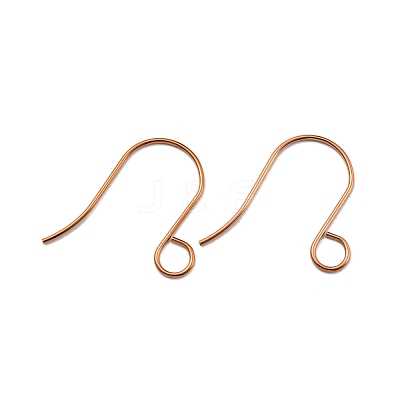 Ion Plating(IP) 316 Stainless Steel French Earring Hooks JX138RG-1