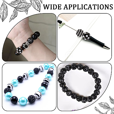 20Pcs 10 Styles Acrylic & Resin Beads Sets DIY-PA0001-02A-1