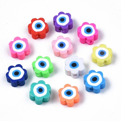 Handmade Polymer Clay Beads CLAY-N007-003-1
