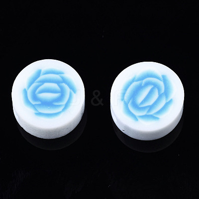 Handmade Polymer Clay Beads CLAY-N008-041B-1