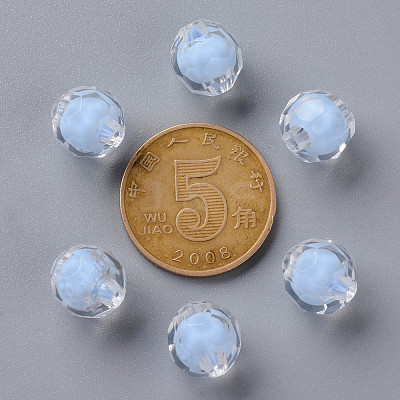 Transparent Acrylic Beads TACR-S152-04A-SS2113-1