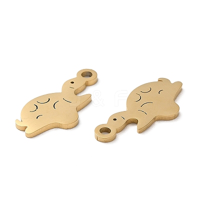 Ion Plating(IP) 304 Stainless Steel Pendants STAS-Q303-22G-1