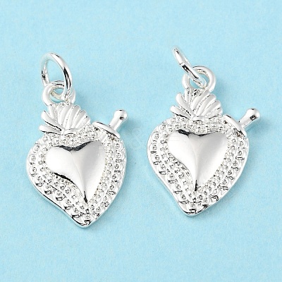 Rack Plating Brass Pendants KK-C021-08S-1
