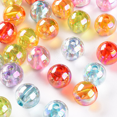 Transparent Acrylic Beads MACR-S370-B10mm-1