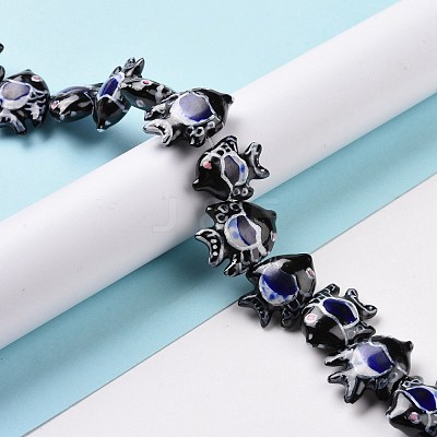 Handmade Porcelain Beads PORC-G002-54B-1