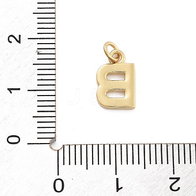 Rack Plating Brass Pendants KK-C065-02B-G-1