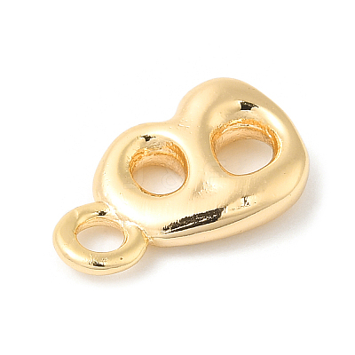 Brass Charms KK-P234-13G-B-1
