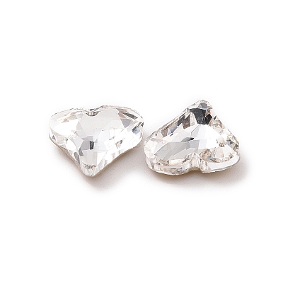 Glass Rhinestone Cabochons GGLA-P002-09A-09-1