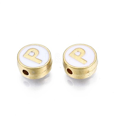 Alloy Enamel Beads ENAM-N052-006-01P-RS-1