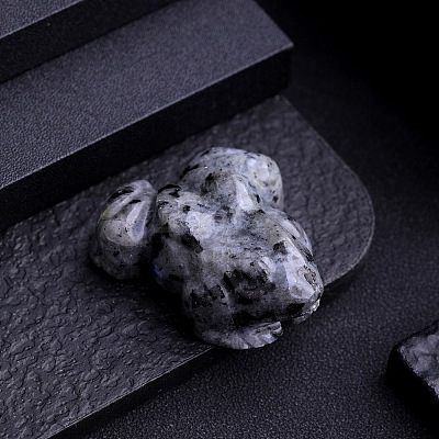 Natural Larvikite Frog Display Decorations PW-WG5DF32-03-1