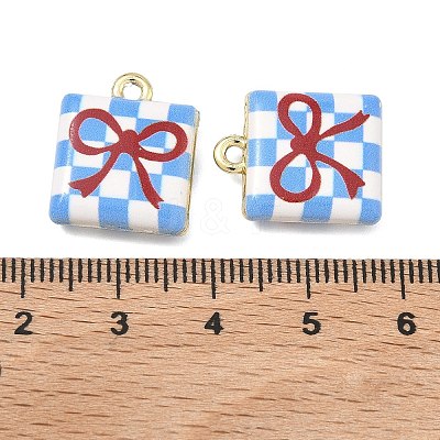 Printed Alloy Pendants PALLOY-P319-07E-01-1
