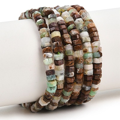 Natural Chalcedony Beads Strands G-G345-C29-2x4mm-1