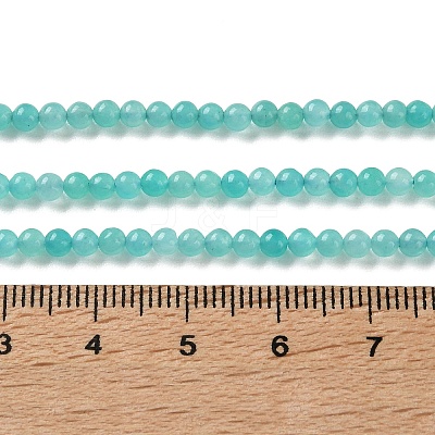 Natural Amazonite Beads Strands X-G-Z150-B01-3mm-1