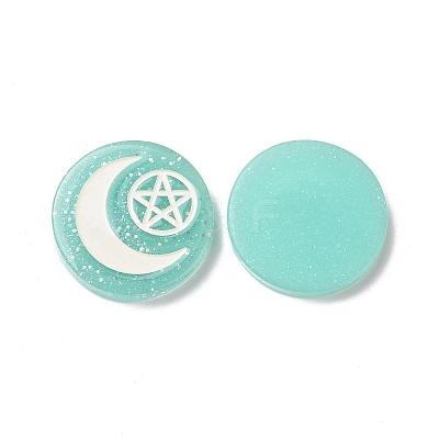 Resin Cabochons LS-RESI-G055-02G-1