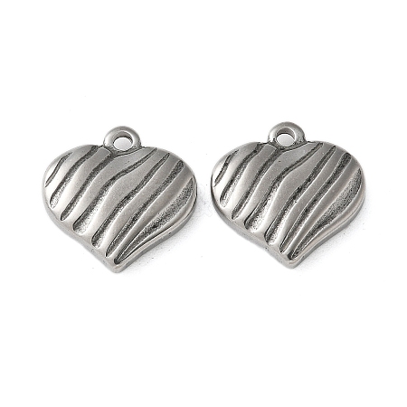 304 Stainless Steel Pendants STAS-I330-039P-1