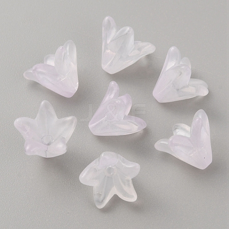 Handmade Lampwork Beads Cap LAMP-TAC0006-08A-1