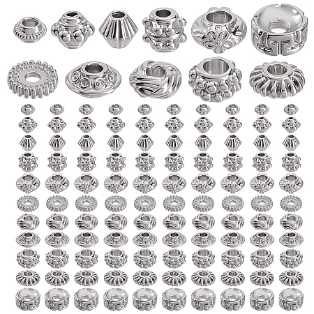 11 Styles Alloy Beads FIND-PH0025-88P-1