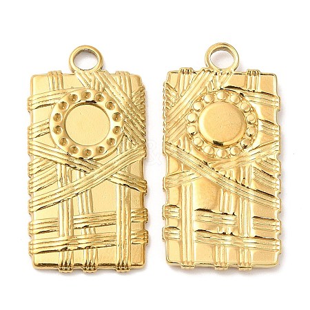 304 Stainless Steel Pendants STAS-Z041-40G-1