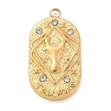 304 Stainless Steel Pendants LS-STAS-F349-03G-07-1