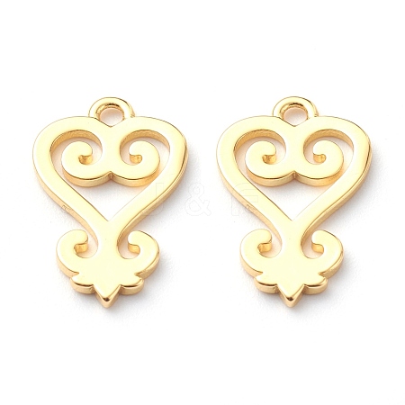Brass Pendants KK-J278-14G-1