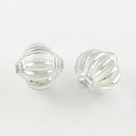 Lantern Plating Transparent Acrylic Beads LS-X-PACR-S452-42-1