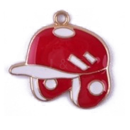 Alloy Enamel Pendants PW-WG99749-05-1