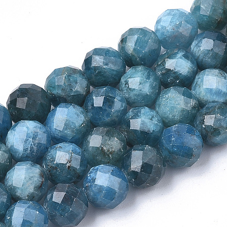 Natural Apatite Beads Strands X-G-S345-10mm-008-1