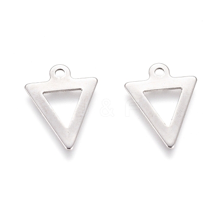 Tarnish Resistant 304 Stainless Steel Charms STAS-I123-18P-1