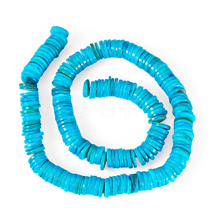1 Strand Natural Freshwater Shell Beads Strands SHEL-TA0001-35D-1