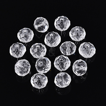 Baking Paint Transparent Glass Beads GLAA-N011-10mm-02-1