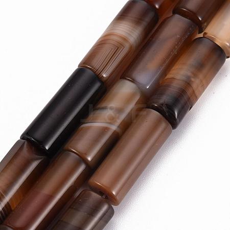 Natural Madagascar Agate Beads Strands G-Q463-02-1