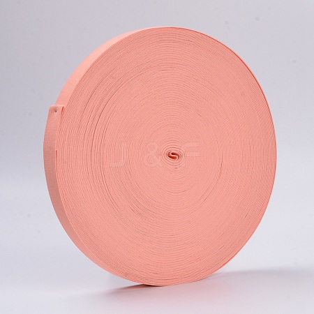 Colored Flat Elastic Rubber Band EC-WH0002-16-1