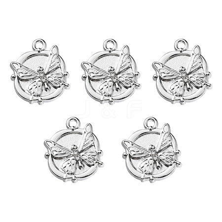 Alloy Crystal Rhinestone Pendants FIND-YW0001-89-1